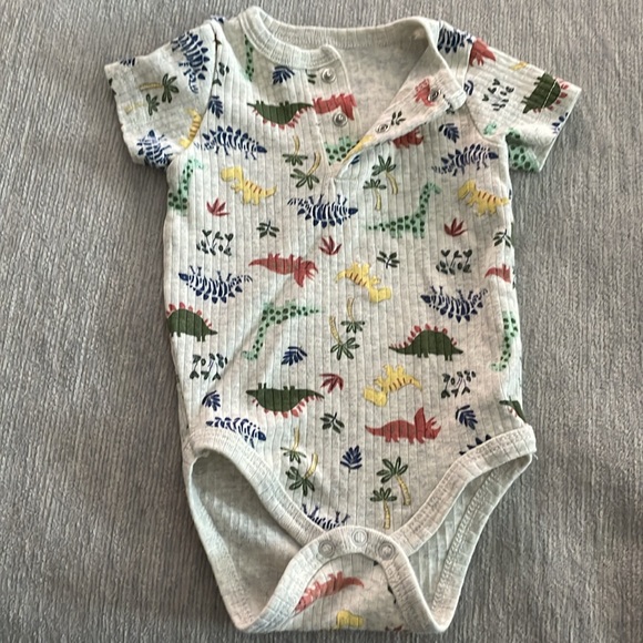 Little Boy Dinosaur Onesies - Picture 3 of 8